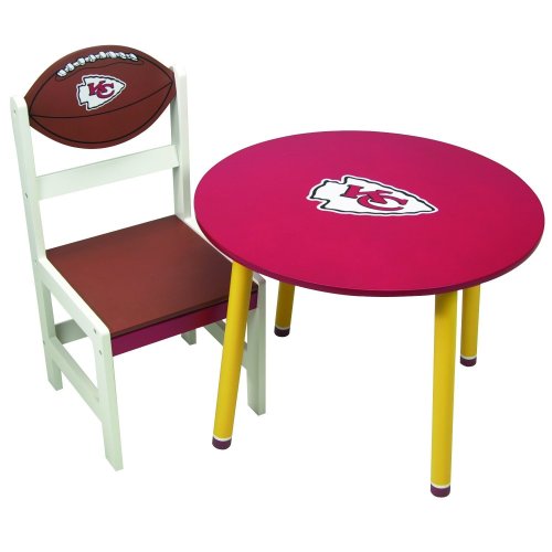 Kansas City Chiefs Wooden Team Chair
