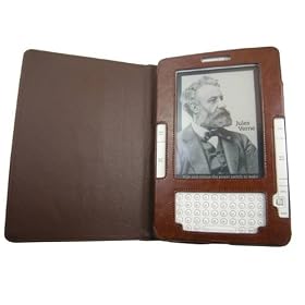 Kindle 2 Fitted Leatherette Case(Fits 6" Display) - Brown