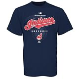 Majestic Cleveland Indians Youth Navy Blue Property Of T-shirt