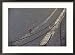 A Hunzukut Woman Crosses a Footbridge over the Hunza River, Constructed of Tied Juniper Branches Framed Photographic Poster Print by Jonathan Blair, 29x21