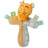 Classic Pooh Plush Letter Baby Rattle - Tigger