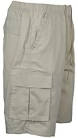 Mens Poly-Cotton Cargo Combat Shorts 30-42
