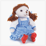 DOROTHY WIZARD OF OZ CUDDLE BEAR