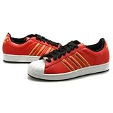 Mens Adidas Superstar China Red Olympic Trainers UK 9