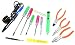 Maplin 14 Part Electronics Tool Kit Soldering Iron Solder Desoldering Pump Plier