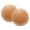 Nippies Natural Reusable Waterproof Ultra Thin Matte Silicone Nipple Cover Pasties - NON-ADHESIVE (adheres with body heat) - BROWN