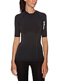Salomon Women's XR 1/2 Zip Tech Tee, Black, X-Small