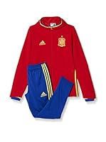 adidas Chándal FEF Pre Suit (Rojo / Amarillo / Azul)
