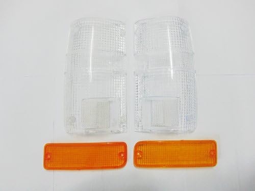 Rear Tail Light Clear Bumper Bar Light Orange Lens Lenses Toyota Hilux Pickup Ute Ln85 Rn85 88 - 97