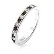 Jewelry - Garnet Swarovski Eternity Ring