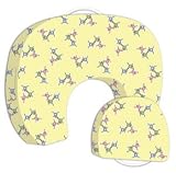 Cuddoozle Infant Feeding Pillow - Yellow Monkey
