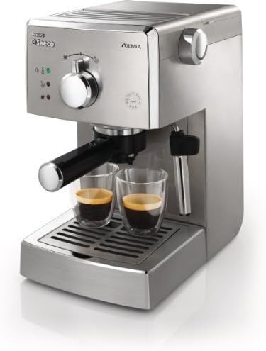 Philips Saeco HD8327/47 Poemia Top Espresso Machine, Stainless Steel by Phillips Saeco