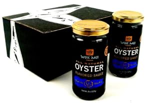 Wok Mei Gluten Free Oyster Sauce, 8 oz Jars in a Gift Box (Pack of 2)