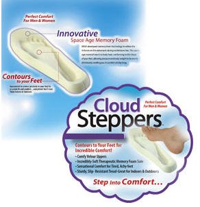 HealthPersonalCare: Cloud Steppers Memory Foam Insoles