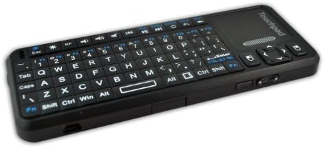 Unisen iPazzPort /Touchpad Pro Mini KP-810-10-A Wireless USB Handheld Keyboard and Multi-Touchpad w/ Laser Pointer (For Android, MacOS 10.x of later, Windows XP, 7 and Vista and Linux)