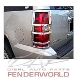 CHEVY SUBURBAN TAHOE 07-08 CHROME TAIL LIGHT COVER TRIM