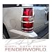 Automotive : CHEVY SUBURBAN TAHOE 07-08 CHROME TAIL LIGHT COVER TRIM