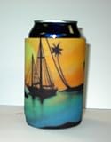 Ocean Harbor Neoprene Can Cooler Two Pack