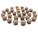 ナチュラル ウッド 木製 つまみ 30個セット 家具や雑貨をおしゃれにリメイク DIY 素材