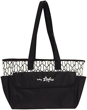 Baby Ziggles Diaper Bags Black & White