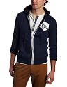 J.C. Rags Men's Pedal Sweat Zip Down Hoodie