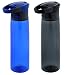 Contigo Autoseal Madison Water Bottle, 24 Ounce, Blue & Charcoal (2 Pack)