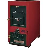 Clayton Wood/Coal Furnace with Draft Kit - 1400 CFM Blower, 135,000 BTU, Model# 1602R
