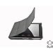 StilGut Couverture Case Tasche aus feinstem Leder f�r Apple iPad 2 mit Smart-Cover Funktion in schwarz (genarbtes Leder)