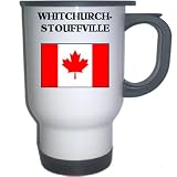 Canada - "WHITCHURCH-STOUFFVILLE" White Stainless Steel Mug