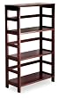 Winsome 92425 Espresso Beechwood SHELF 3-SECT WIDE