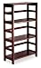 Winsome 92425 Espresso Beechwood SHELF 3-SECT WIDE