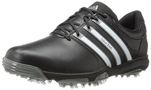 adidas-Mens-Tour360-X-Cleated-Golf-ShoeBlackRunning-WhiteDark-Silver8-W-US