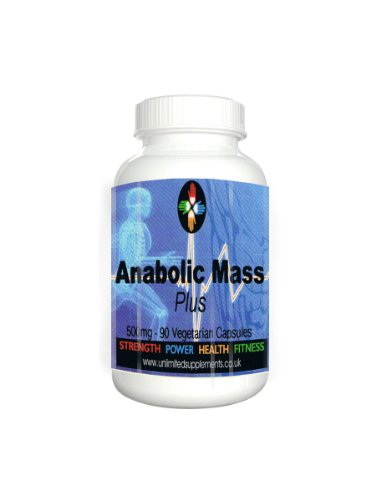Anabolic Mass PLUS 500mg - 90 Capsules Promotes Extreme Muscle Growth and Development Best seller a must have.