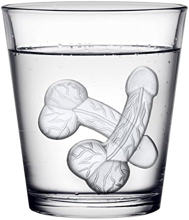 Bachelorette Party Realistic Penis Ice Cube Trays - 2 PACK