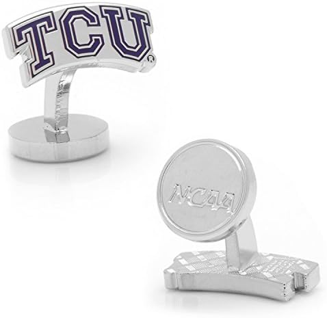 Palladium TCU Horned Frog Cufflinks