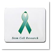 Stem Cell Research Awareness Ribbon Mouse Pad