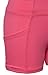 Women's Fitted Elastic Waist Active Compression Workout Gym Shorts with Pockets