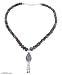 Labradorite necklace, 'Dream Talisman' 0.4 W 18.5 L