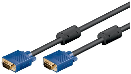 Produkt-Bild: Wentronic 93378 Monitorkabel (15-polig HD Stecker auf 15-polig HD Stecker XGA SVGA) 10m schwarz