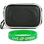 Hard Shell Carrying Case (Black) for Sony DSC-W350 14.1MP Digital Camera Black