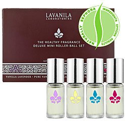 Lavanila The Deluxe Mini Roller-Ball Set-4 count
