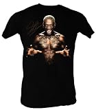 Dennis Rodman T-Shirt - Poster2 Basketball Adult Black Tee