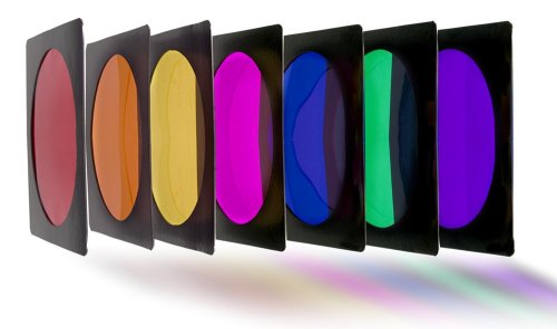 Interfit AC8011 Seven Color Filters Set for Use with Barn Door RB4001