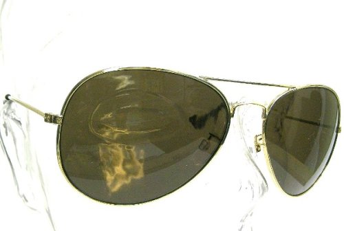 ◆ティアドロップ◆人気の定番サングラス♪　gold/brown