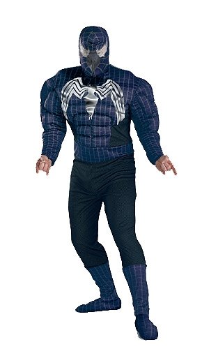 Spiderman Venom Muscle Adult / Teen Costume