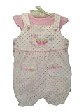 Organic Confetti Dot Romper w/Bib 912 Months