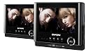 Dyon Sync 7  Tragbarer DVD-Player mit zus&auml;tzlichem 17,8 cm (7 Zoll) Bildschirm (SD-Kartenslot, USB) schwarz