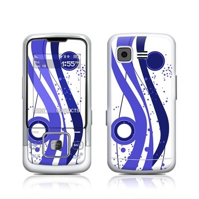 Fantasy Blue Design Protective Skin Decal Sticker for Samsung SPH M330 (Sprint) Cell Phone