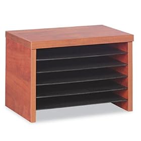  Valencia Series Under-Counter File Organizer Shelf, 16w x 10d x 11h, Cherry