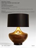 Bronze Stout Jar Table Lamp